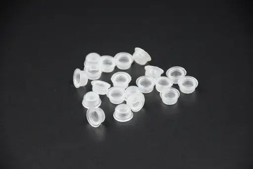 10 bouchons en plastique